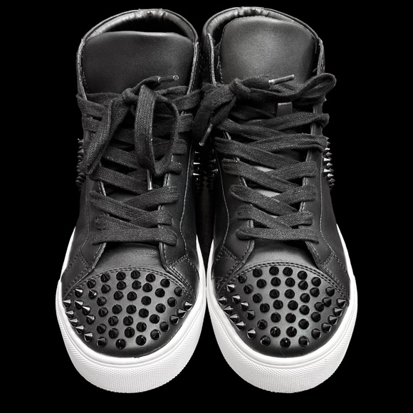 Saks Fifth Avenue High Top Spikes Shoes - Picture 2 of 6